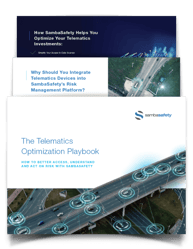 Graphic for SambaSafety's driver telematics data playbook